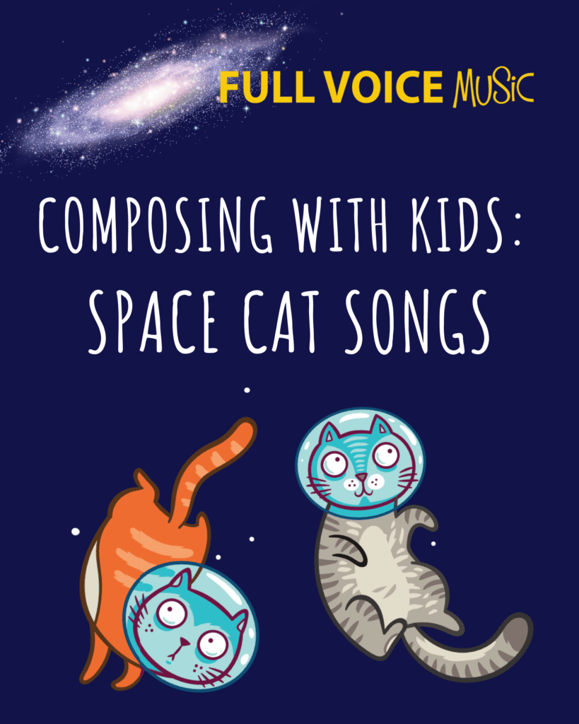 Composing with kids Space Cat Songs