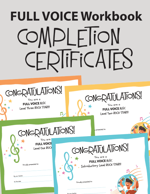 Link to certificates. Four certificates, one for each level.