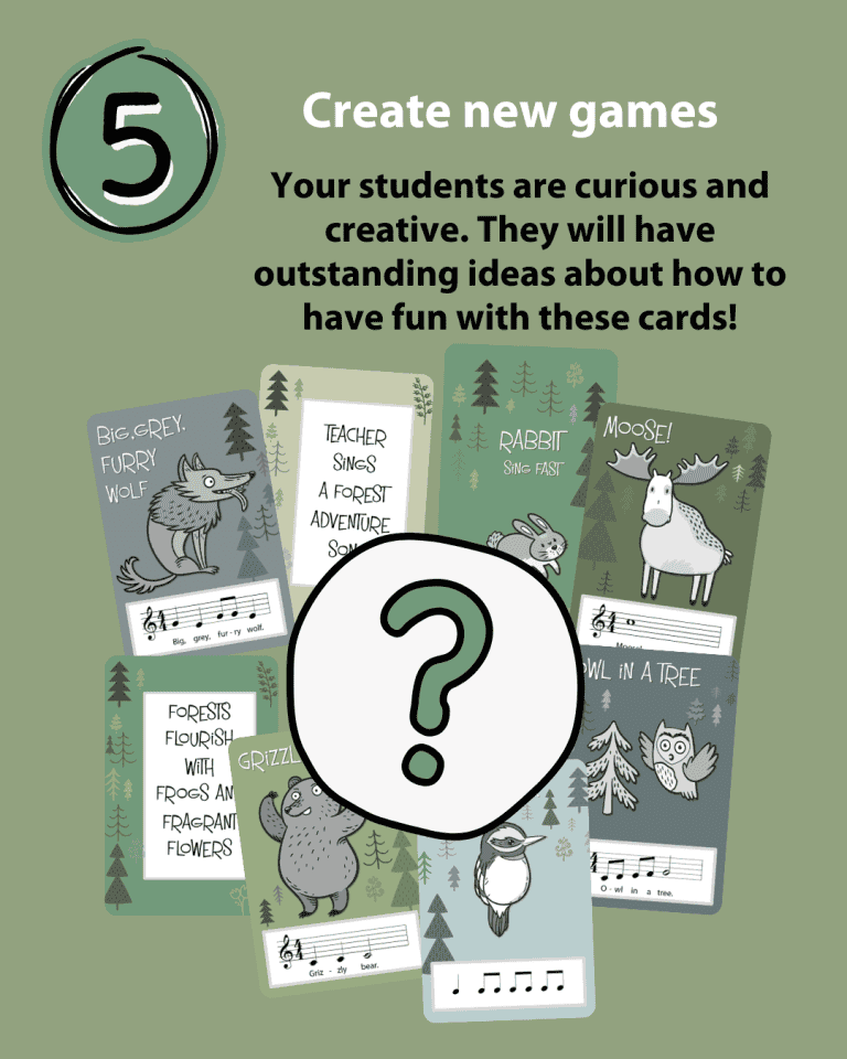 Step five: create new games. Your students will have outstanding ideas.