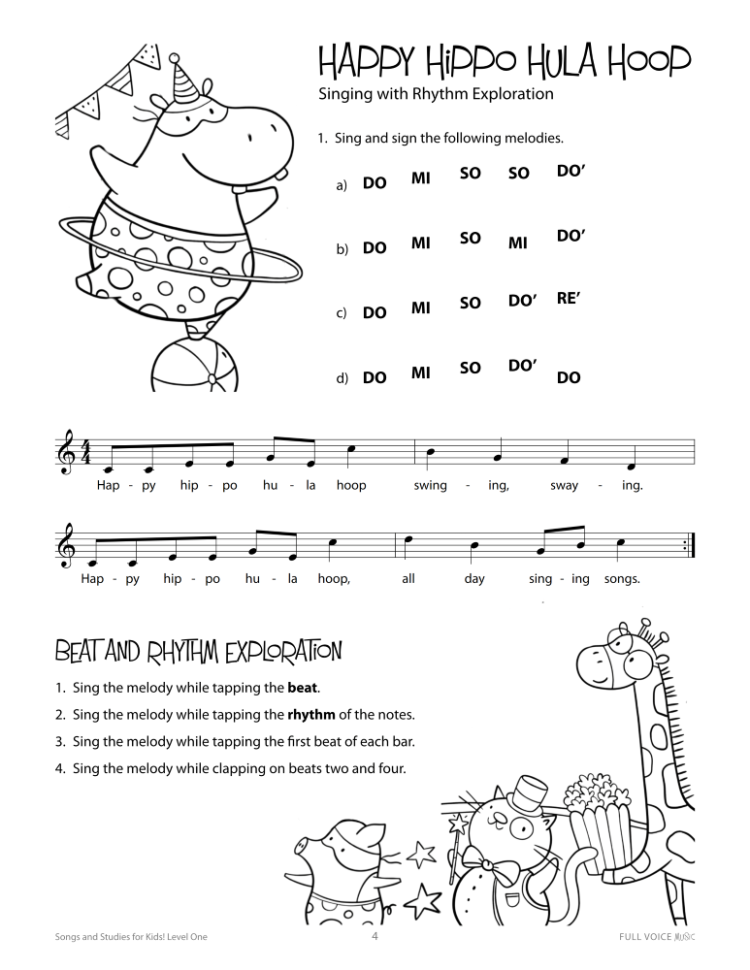 FVM | Songs and Studies for Kids! Level One (Digital PDF)