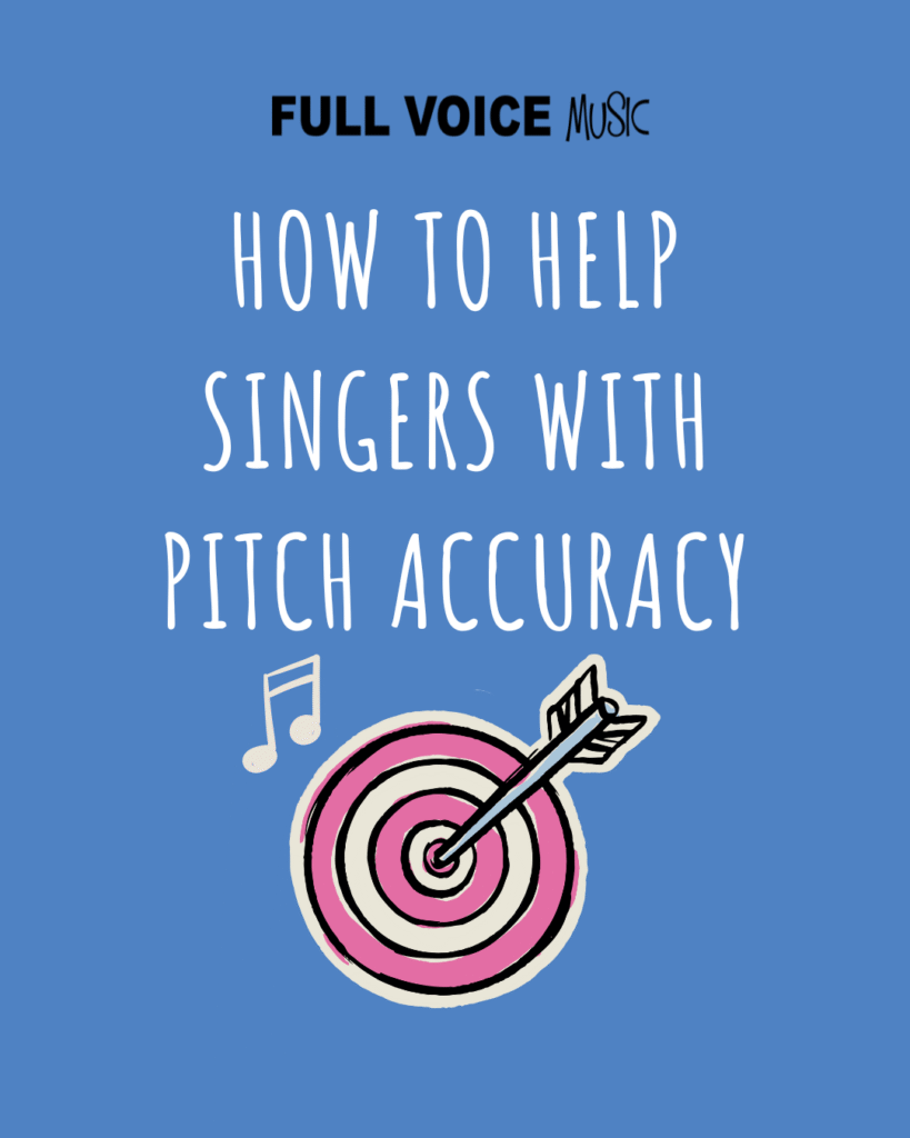 a pink bullseye target with an arrow in the middle and notes around the outside